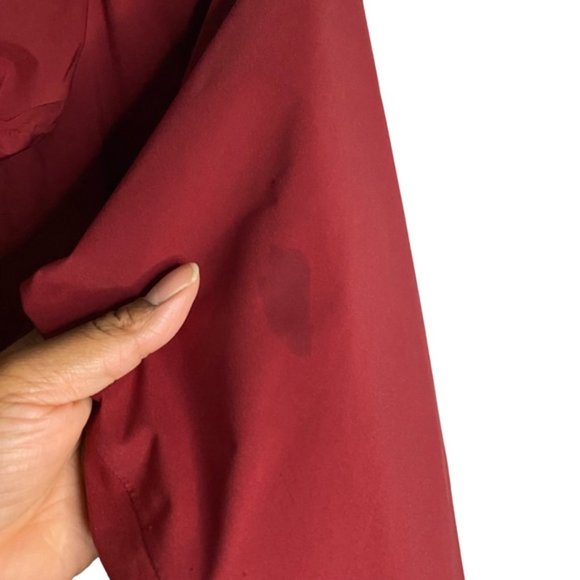 MEC Men's Red Hydrofoil Stretch Full Zip Hooded Jacket - Picture 13 of 13